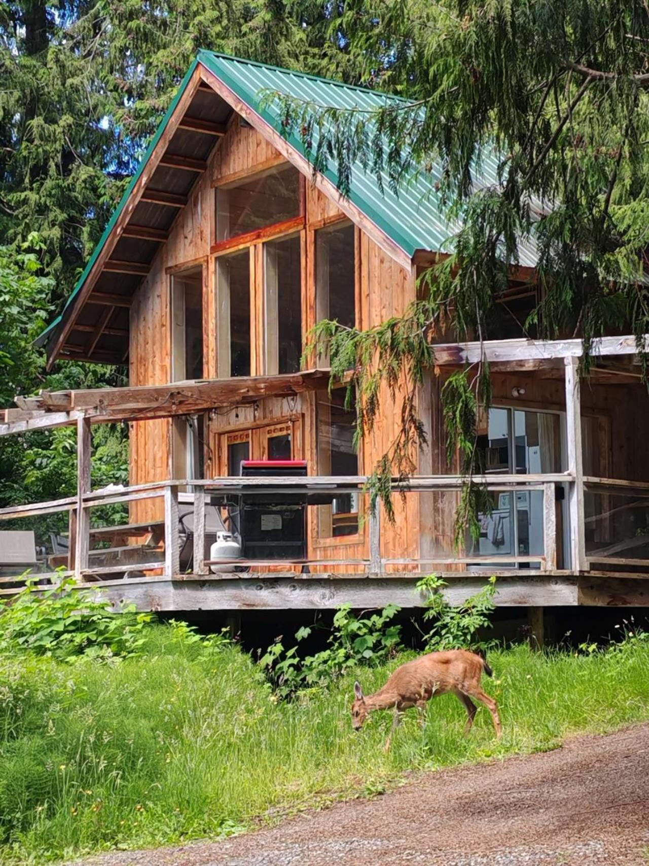 Вилла Ocean Views & Sunset Beach Cabin With Soaker Tub & Fire Pit Пауэлл-Ривер Экстерьер фото